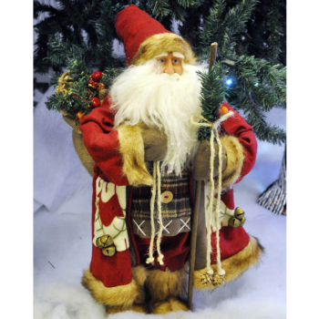 70cm traditional standing Father Christmas 70cm traditional standing Father Christmas